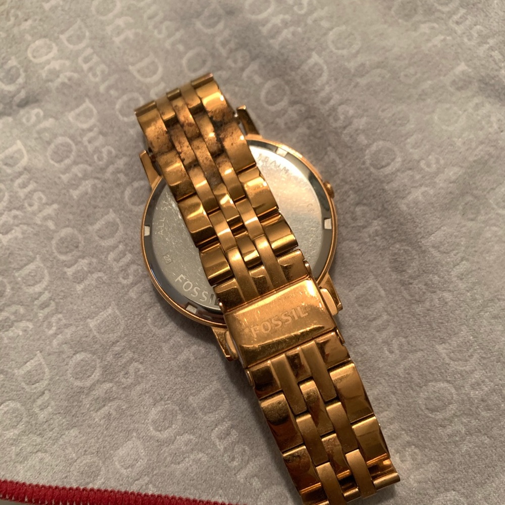 Fossil Rose Gold Boyfriend Watch